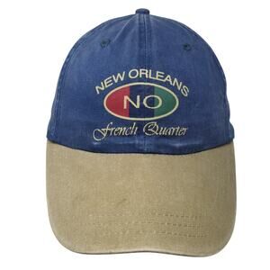 New Orleans French Quarter Slideback Baseball Cap Blue One Size Falcon Headwear